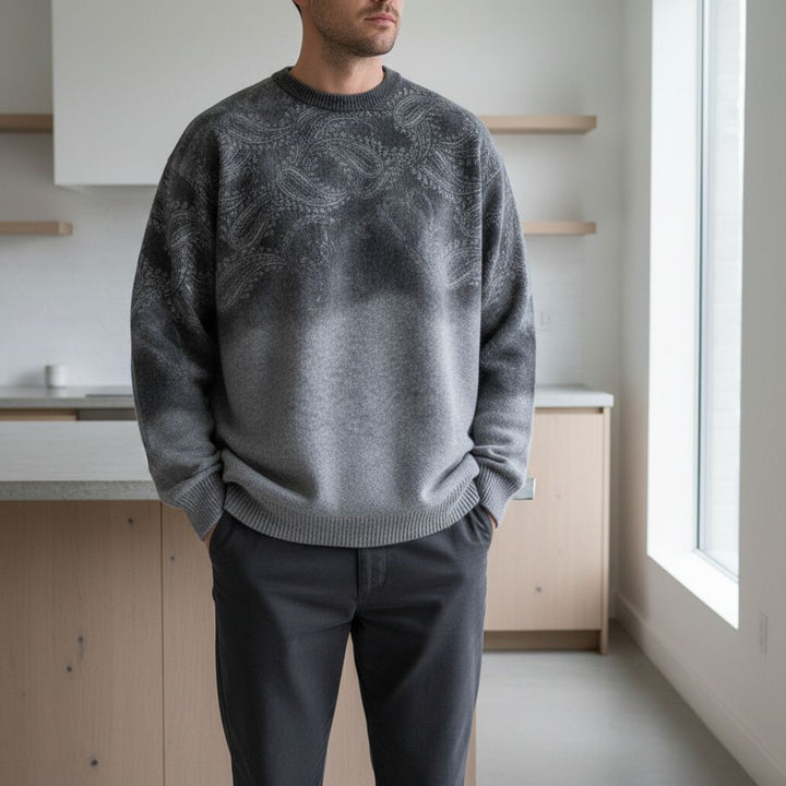 Inkline Paisley Crewneck