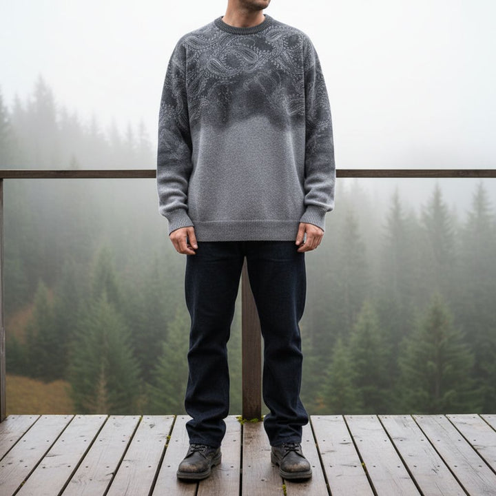 Inkline Paisley Crewneck