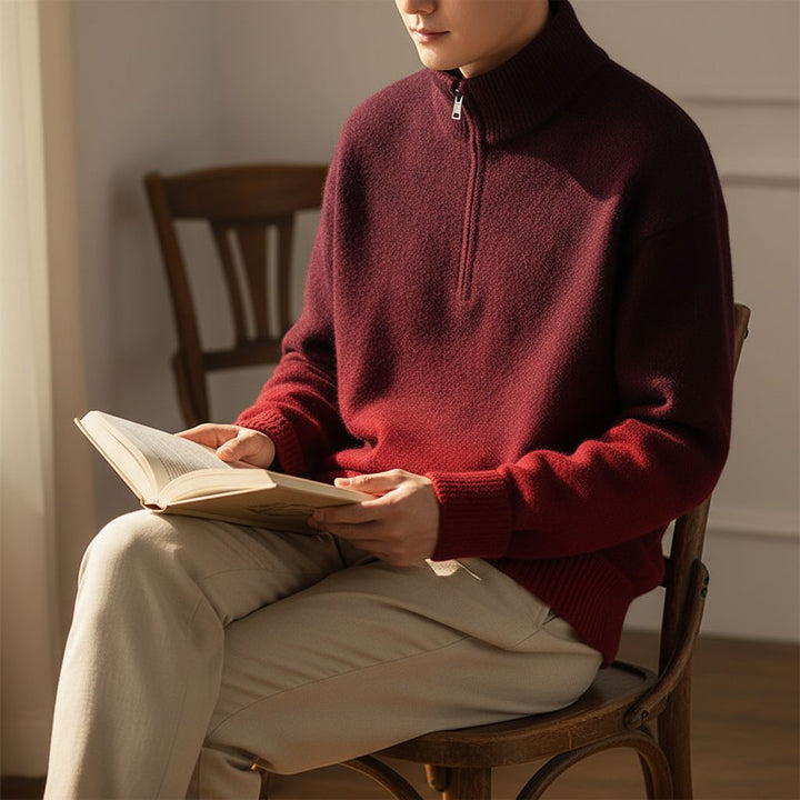 Aurore Quarter-Zip Knit