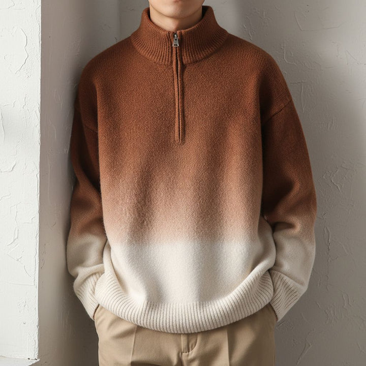 Aurore Quarter-Zip Knit