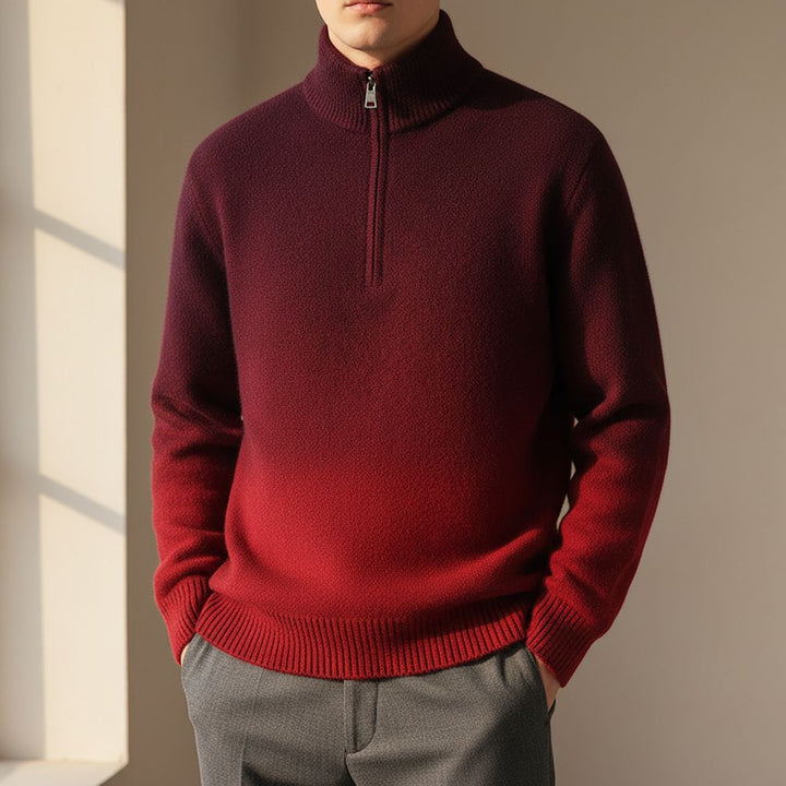 Aurore Quarter-Zip Knit