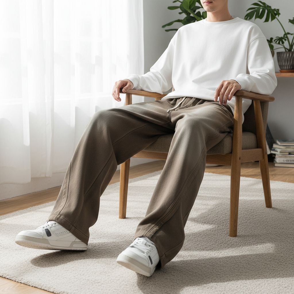 Dock Washed Wide Pants