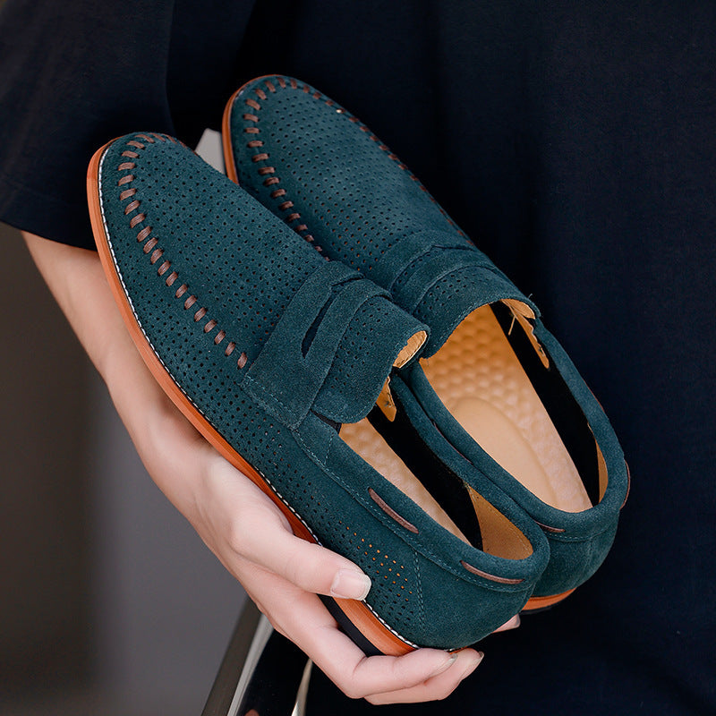 Sirocco Perforated Suede Loafer