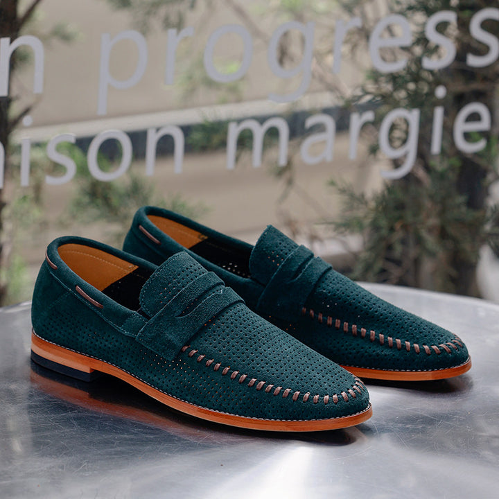 Sirocco Perforated Suede Loafer
