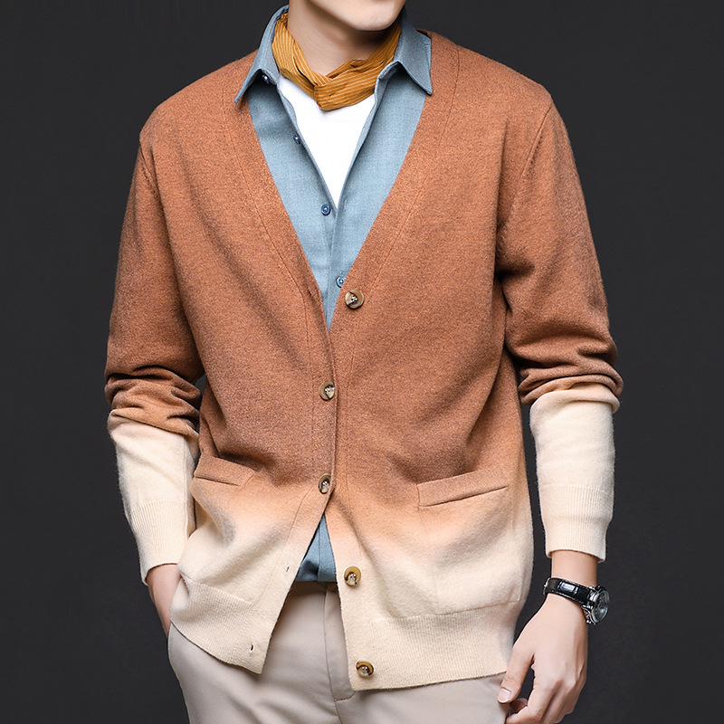 Ombré Knit Cardigan