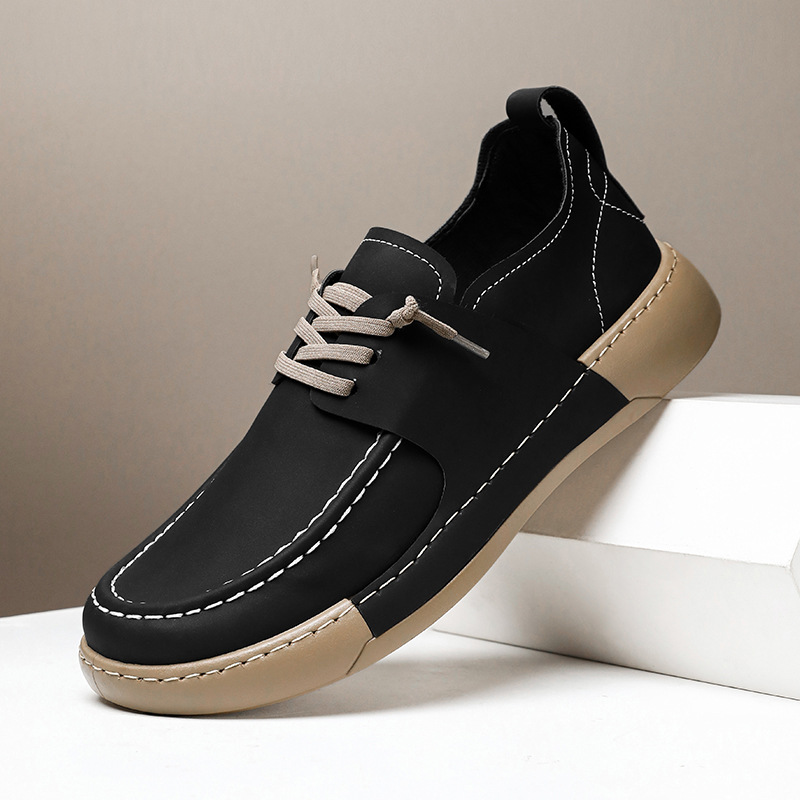Satori Rounded-Toe Loafers