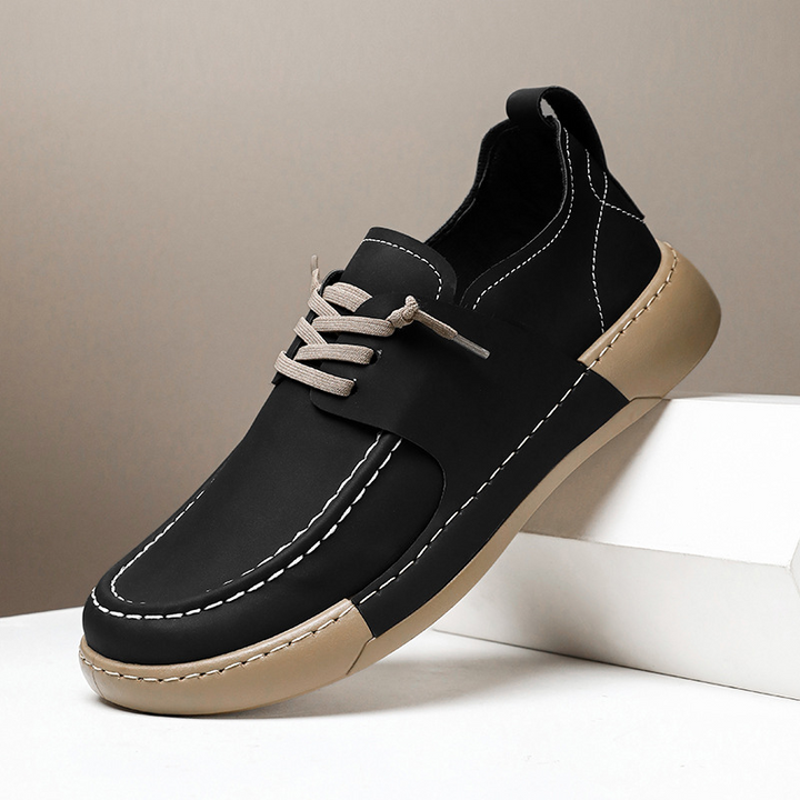 Satori Rounded-Toe Loafers
