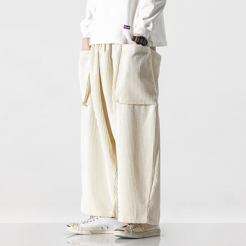 Zen Wide-Leg Corduroy Pants