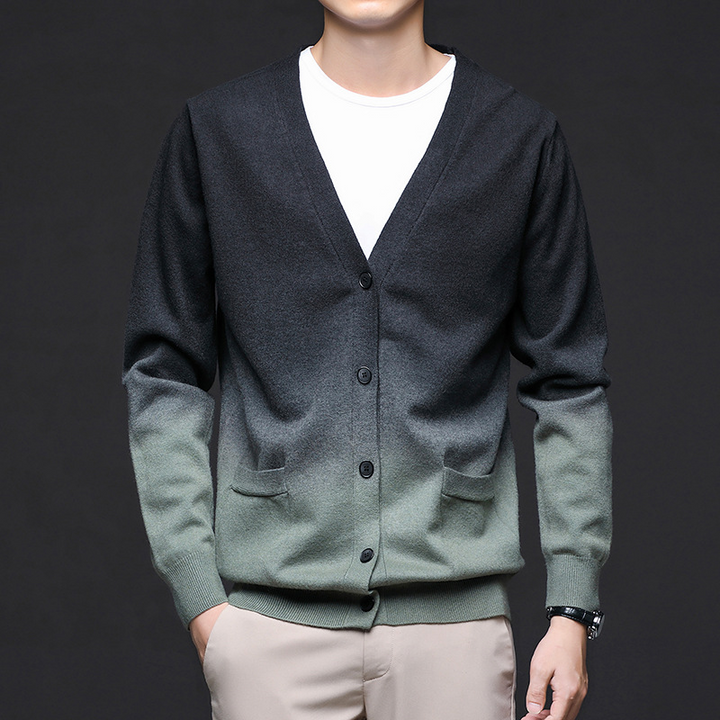 Ombré Knit Cardigan