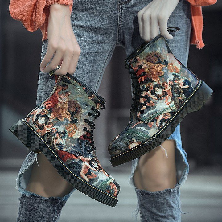 Renaissance Lace-up Boots