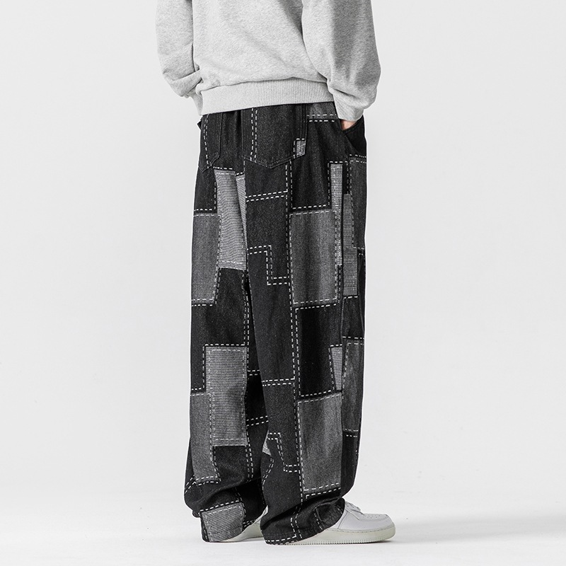 Artisan Stitch Patchwork Pants