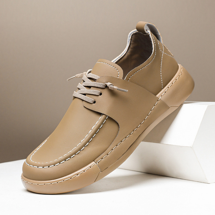 Satori Rounded-Toe Loafers