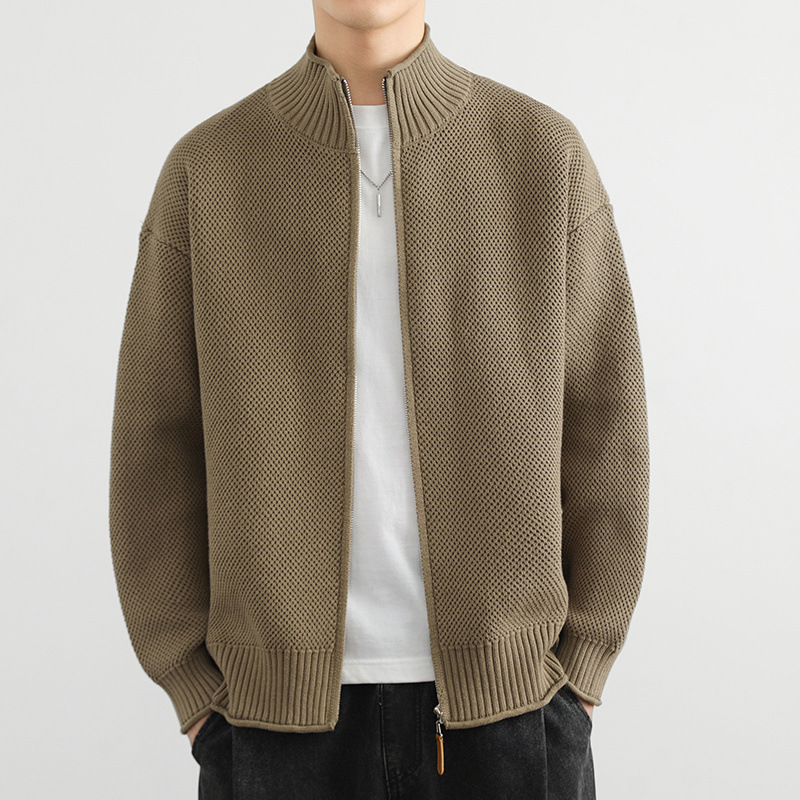 Lineage Waffle Knit Jacket