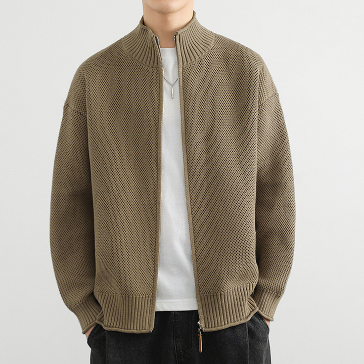 Lineage Waffle Knit Jacket