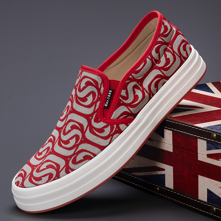 Romano Monogram Slip-On