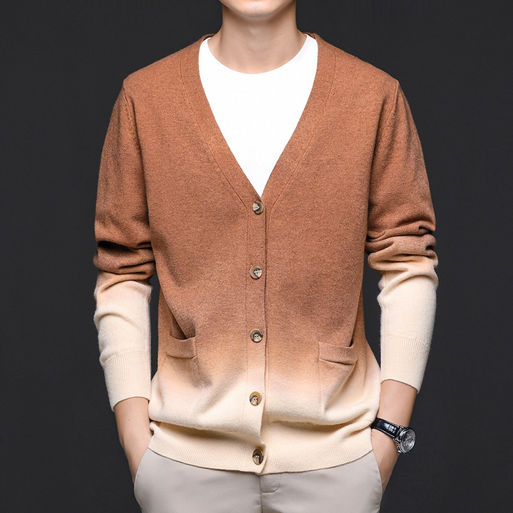 Ombré Knit Cardigan
