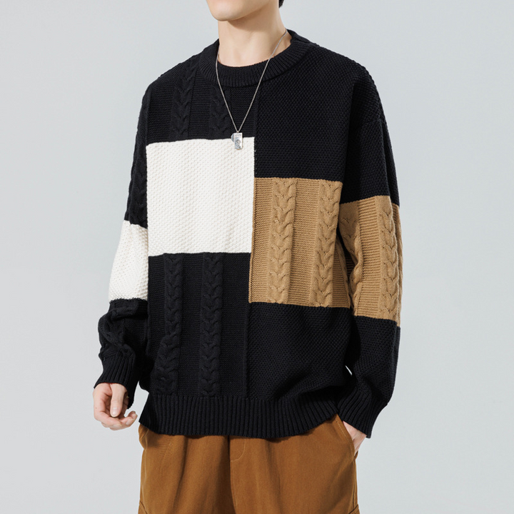 Oaklyn Chunky Patch Sweater