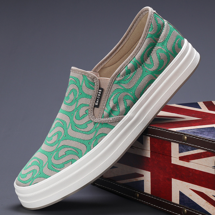 Romano Monogram Slip-On