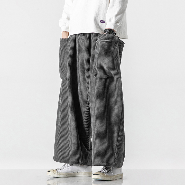 Zen Wide-Leg Corduroy Pants