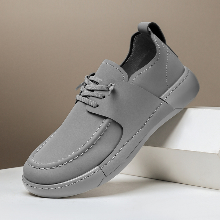 Satori Rounded-Toe Loafers