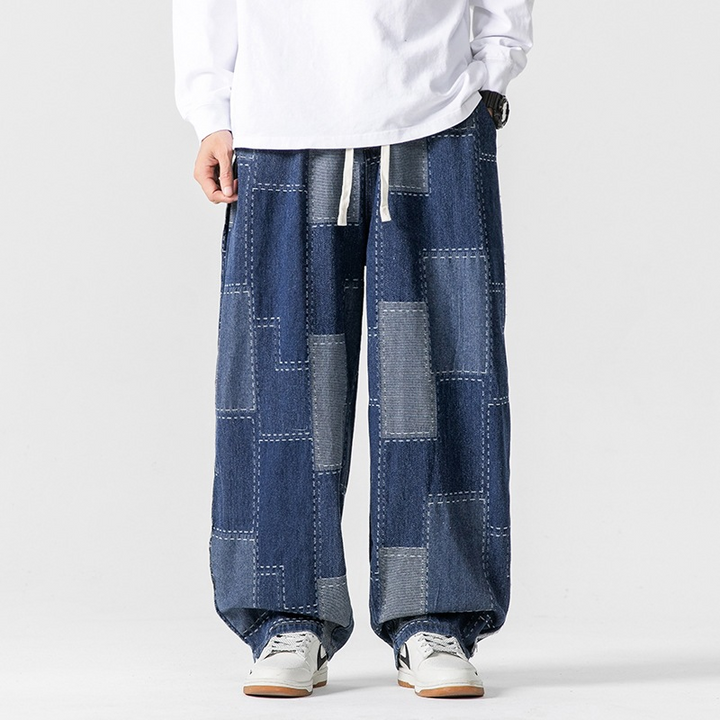 Artisan Stitch Patchwork Pants