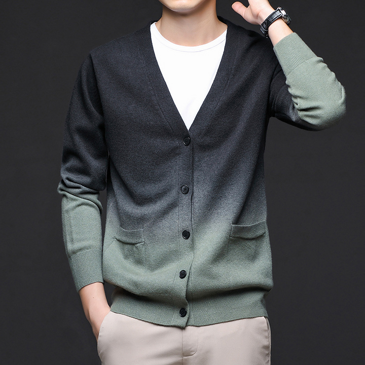 Ombré Knit Cardigan