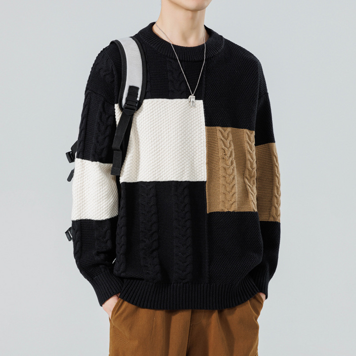 Oaklyn Chunky Patch Sweater