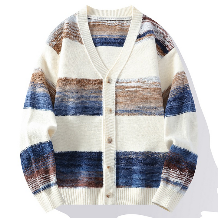 Terra Marble Striped Cardigan