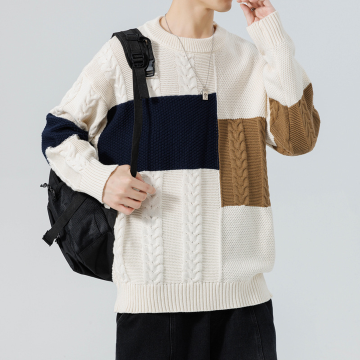 Oaklyn Chunky Patch Sweater