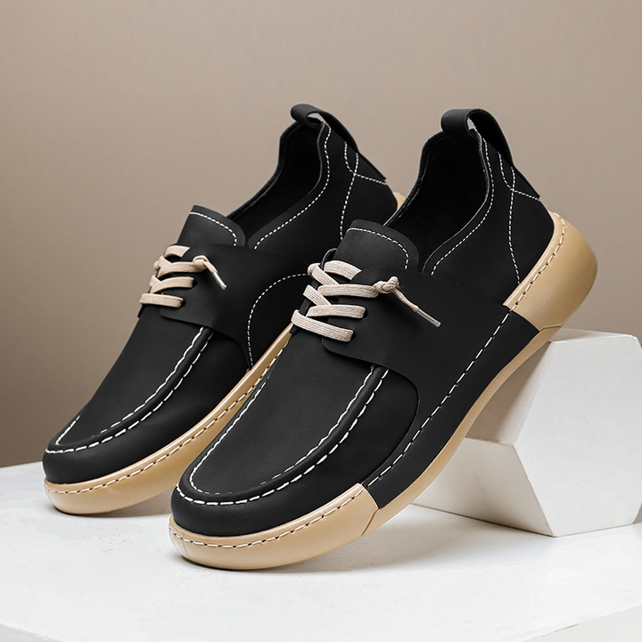 Satori Rounded-Toe Loafers