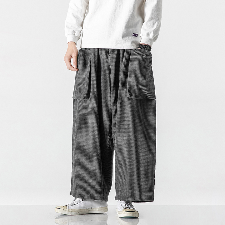 Zen Wide-Leg Corduroy Pants
