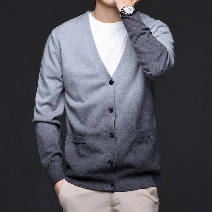 Ombré Knit Cardigan