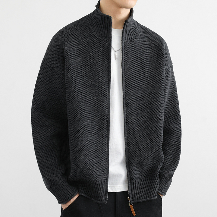 Lineage Waffle Knit Jacket