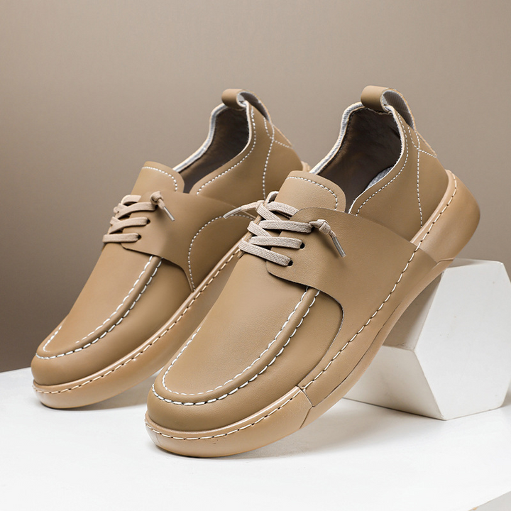Satori Rounded-Toe Loafers