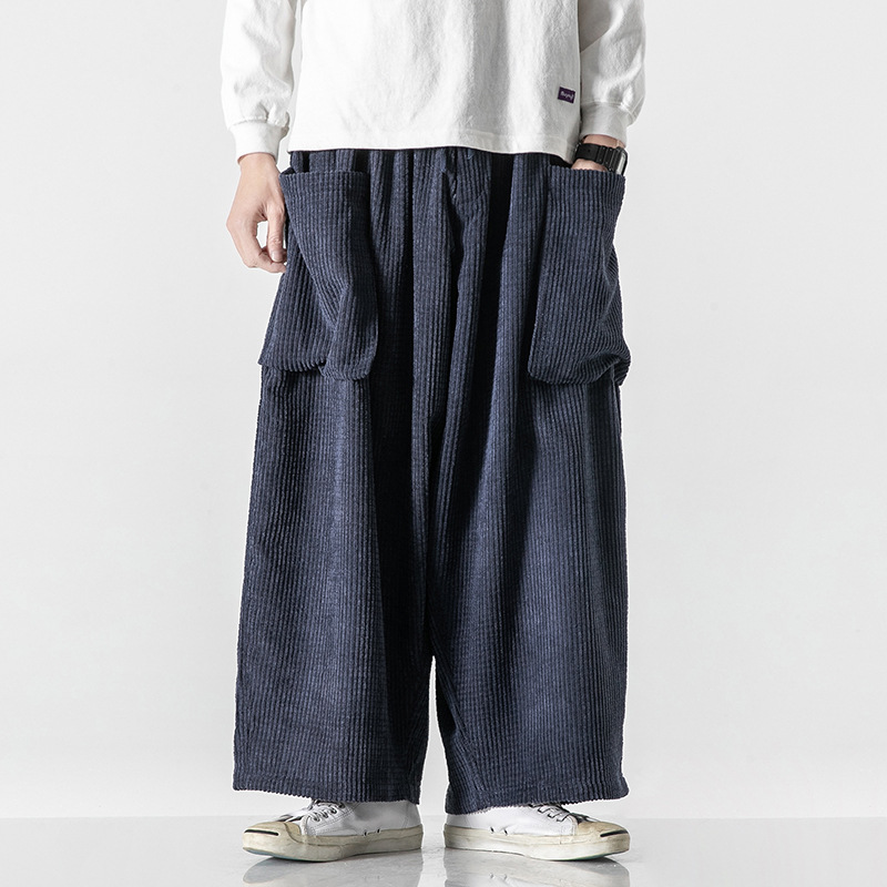 Zen Wide-Leg Corduroy Pants