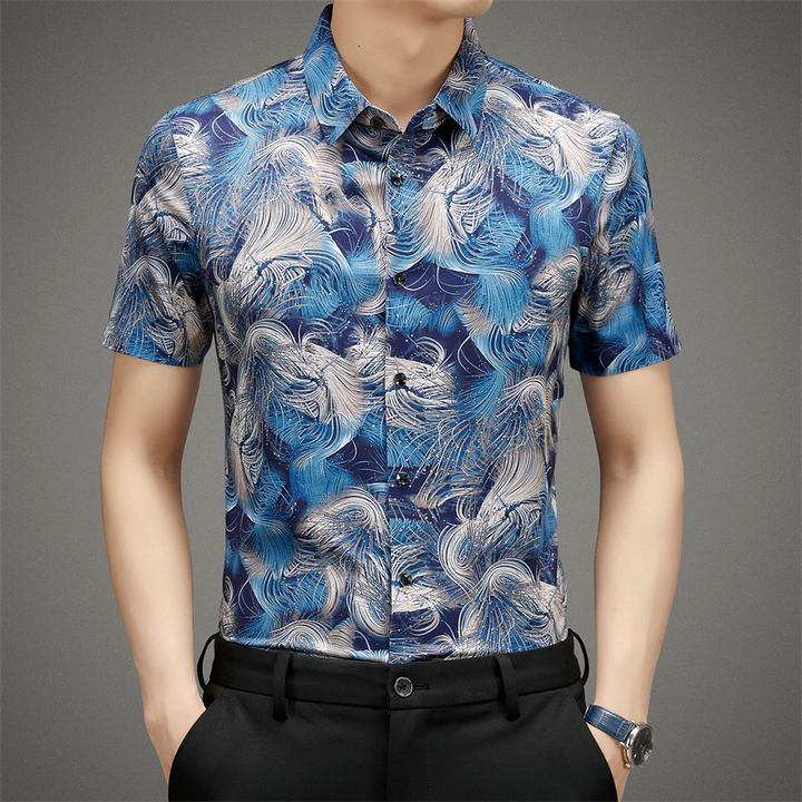 Nami Swirl Button-Up