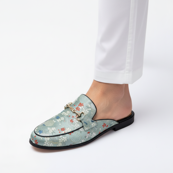 Medici Cherry Blossom Mules