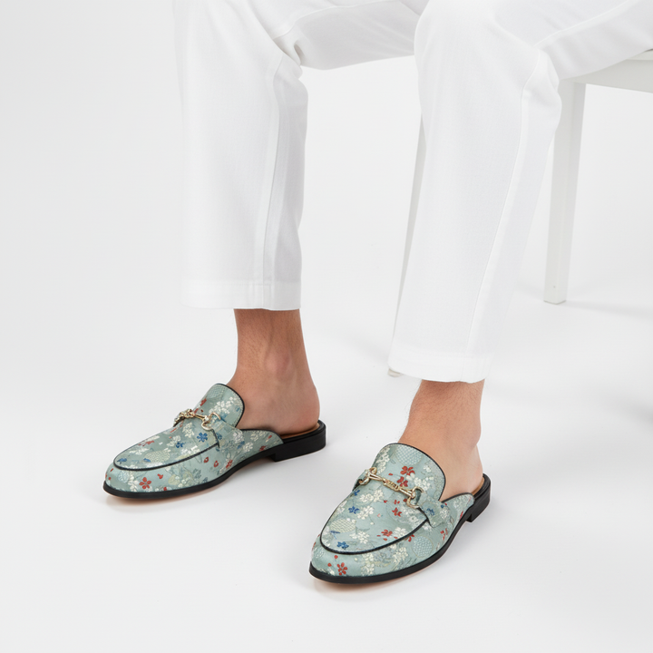 Medici Cherry Blossom Mules