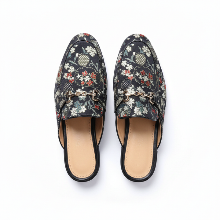 Medici Cherry Blossom Mules