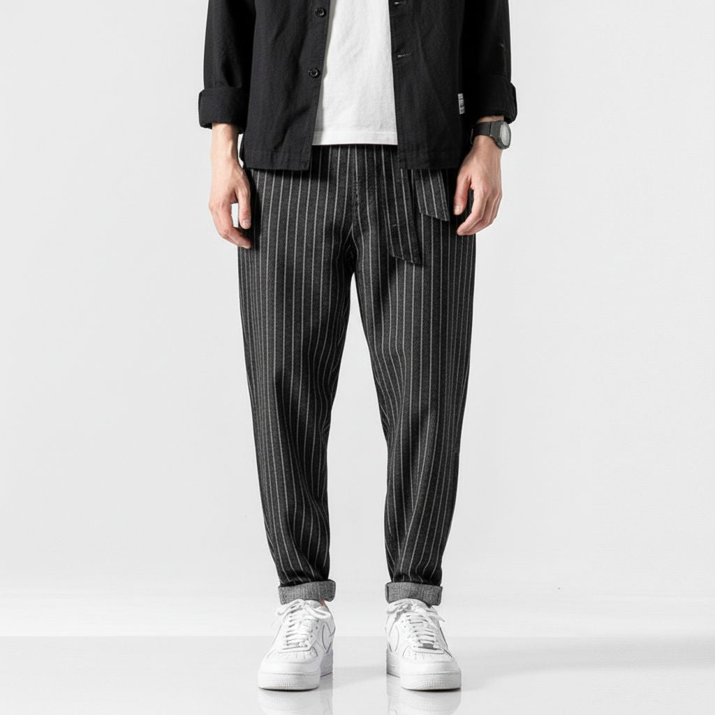 Kojima Stripe Harem Trouser