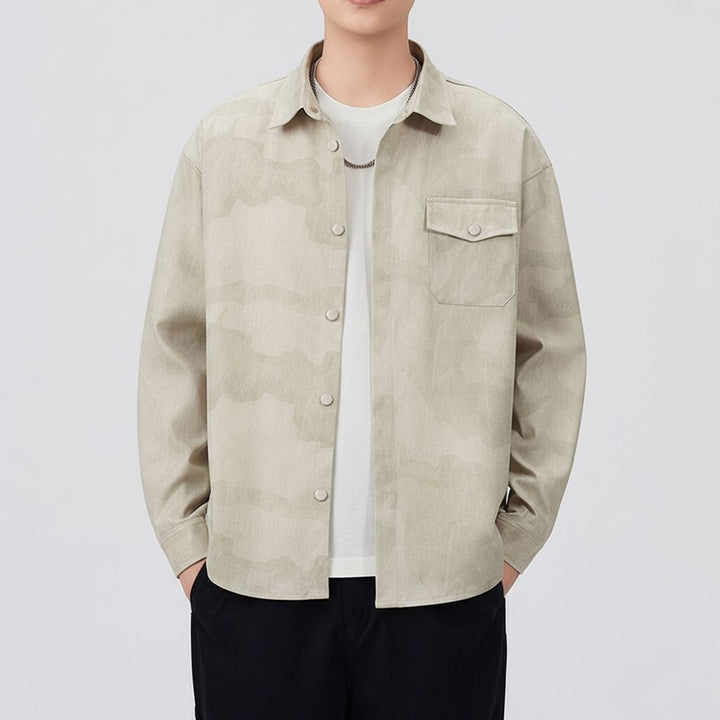Azure Tonal Overshirt