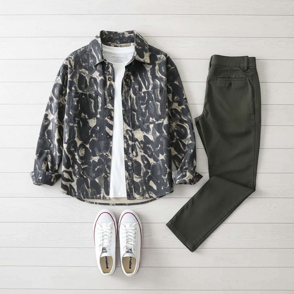 Cedar Camo Overshirt