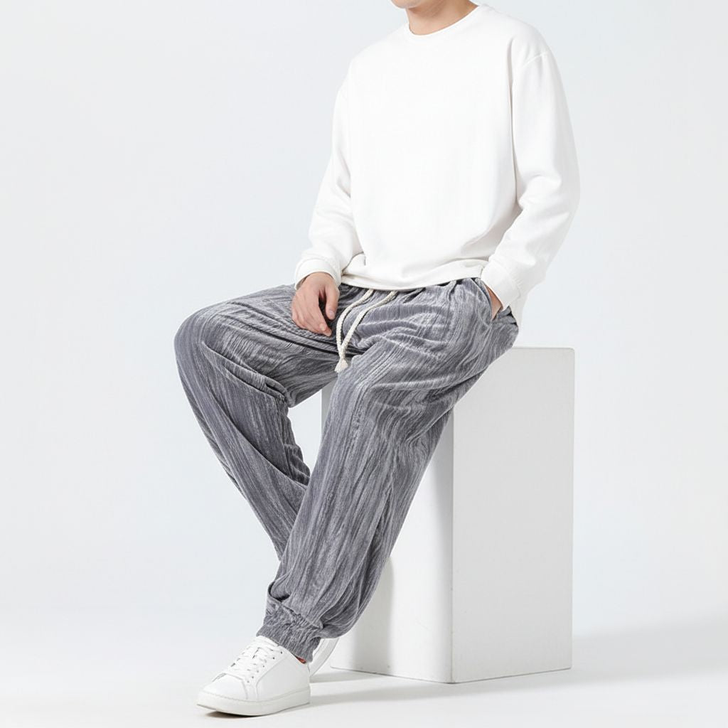 Velour Velvet Harem Pants