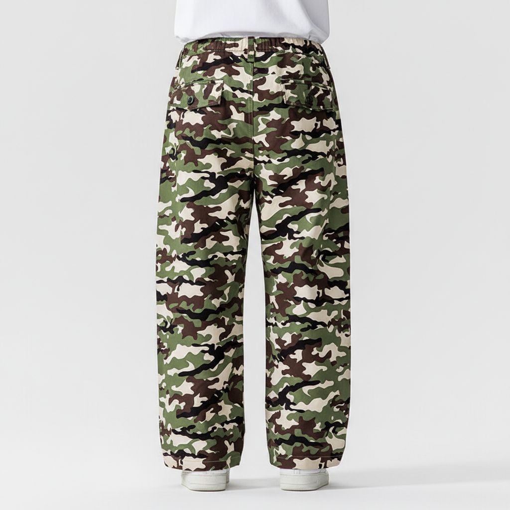 Camo-X Wide Leg Trousers
