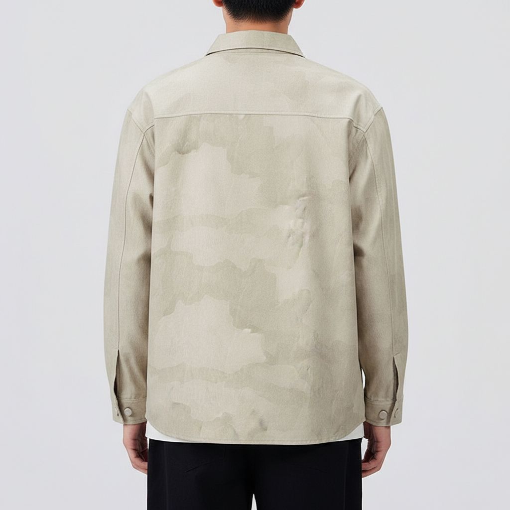 Azure Tonal Overshirt