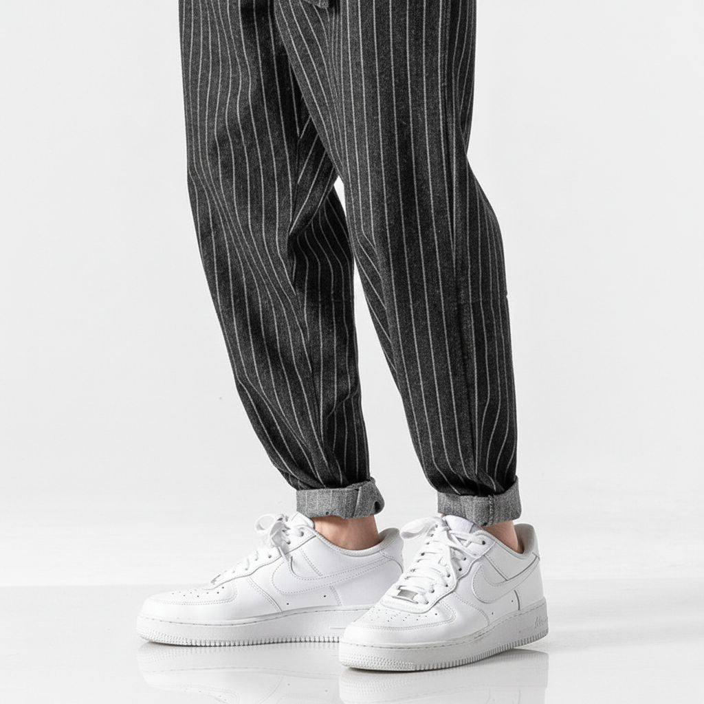 Kojima Stripe Harem Trouser