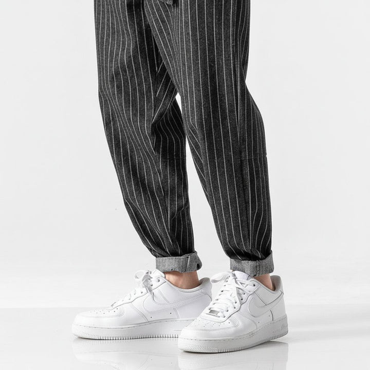 Kojima Stripe Harem Trouser