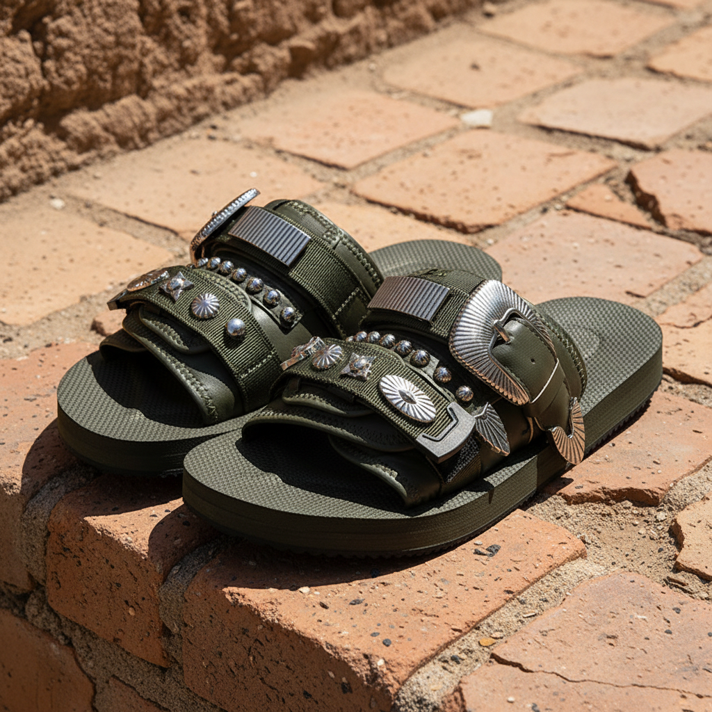 Harlow Silver Slides