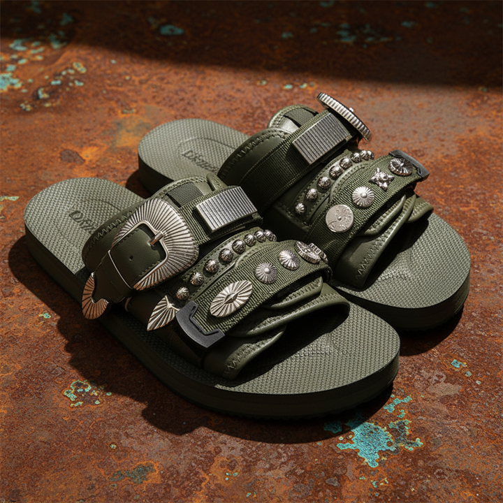 Harlow Silver Slides
