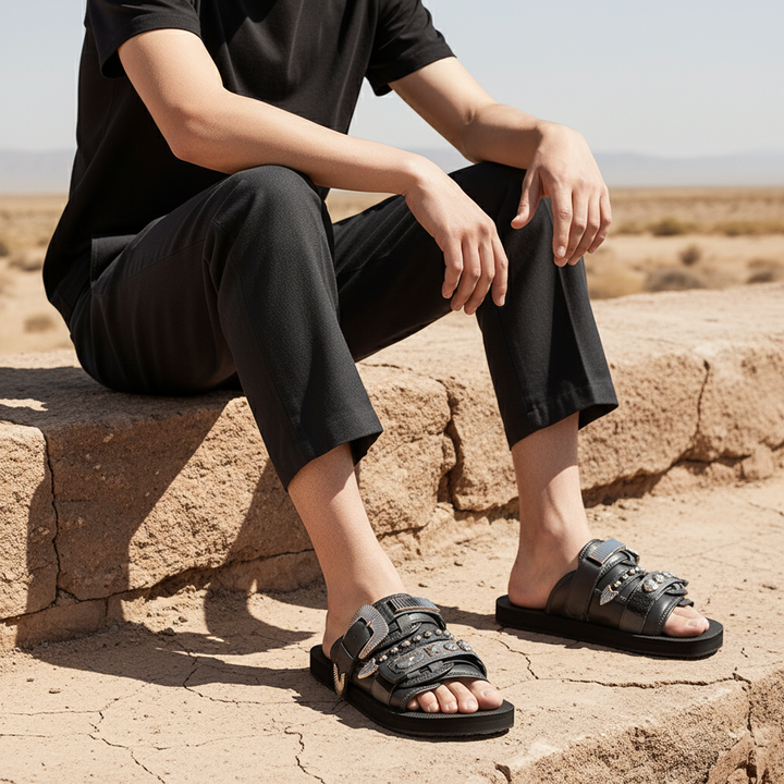 Harlow Silver Slides